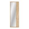 VÄGGSPEGEL ARKO STRIPES I -EXKLUSIV/SB- - ekfärgad, Modern, glas/plast (152/52/1,63cm) - Mömax
