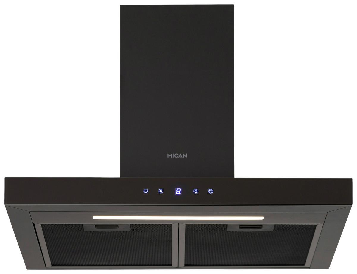 Fali Páraelszívó Mican Tsha530tmfsa+ - fekete, Basics, fém (60/50-88/45,5cm) - Mican