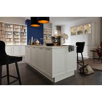 Einbauküche Porto in Weiß - Weiß, MODERN, Holzwerkstoff - Nolte Küchen