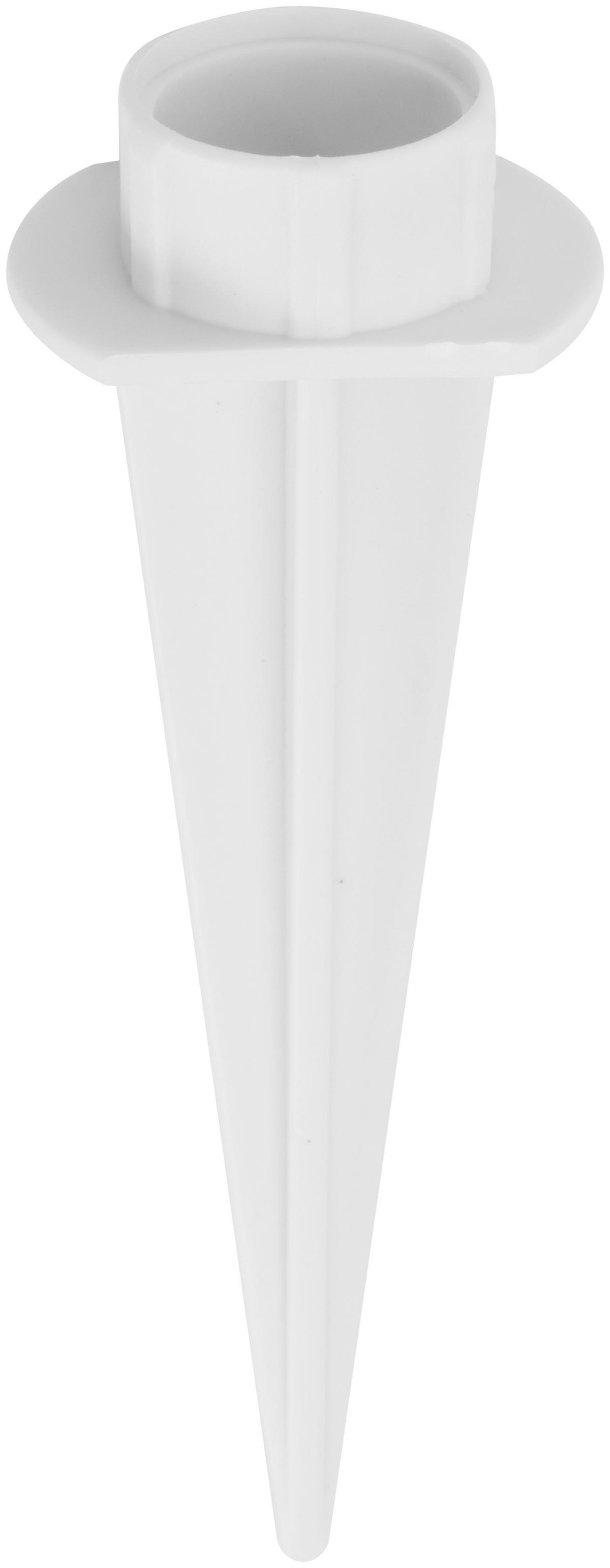 LAMPA SOLARNA BOLTON - biały, Basics, tworzywo sztuczne (20+25+30cm) - Ambia Garden