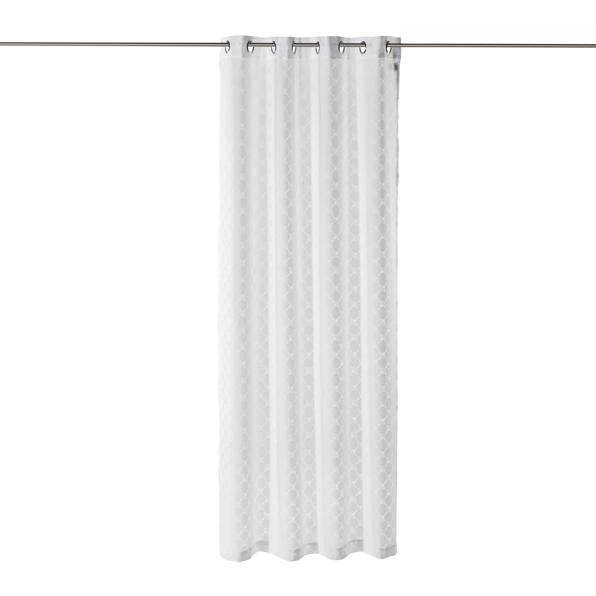 ZASŁONA NA PRZELOTKACH J-CORNISH JOOP! - biały, Design, tkanina (140/250cm) - Joop!