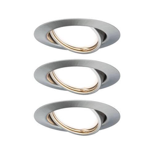 Deckenleuchte EBL Base Set in Alufarben max. 5 Watt - Design (9cm) - Paulmann