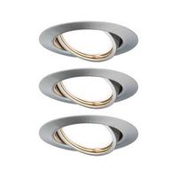 Deckenstrahler EBL Base Set in Alufarben max. 5 Watt - Alufarben, Design, Metall (9cm) - Paulmann
