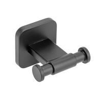 Cârlig pentru prosop Porto - negru, Modern, metal (7/5,5/6,5cm) - Wenko