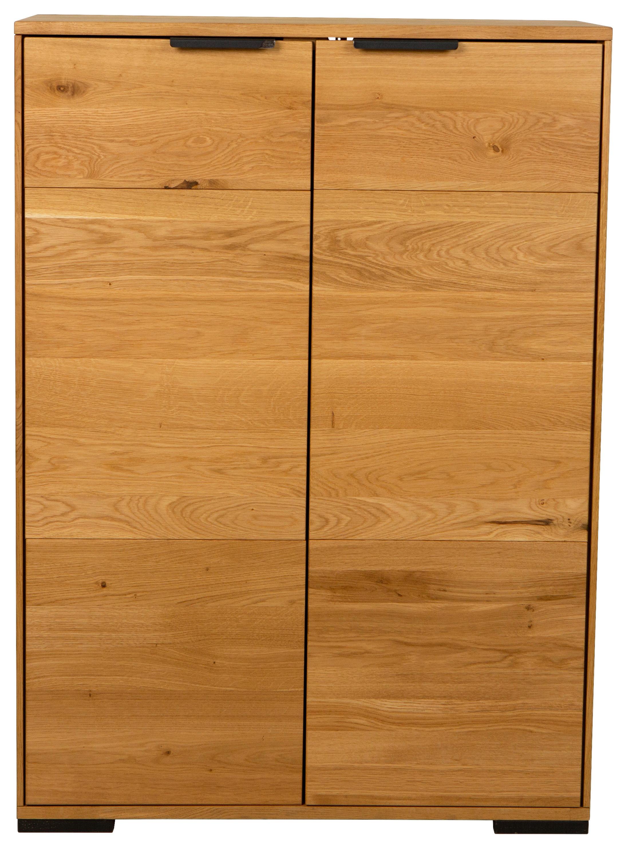 MAPPSKÅP ALBERO - naturfärgad, Modern, trä (80/113/38cm) - Based