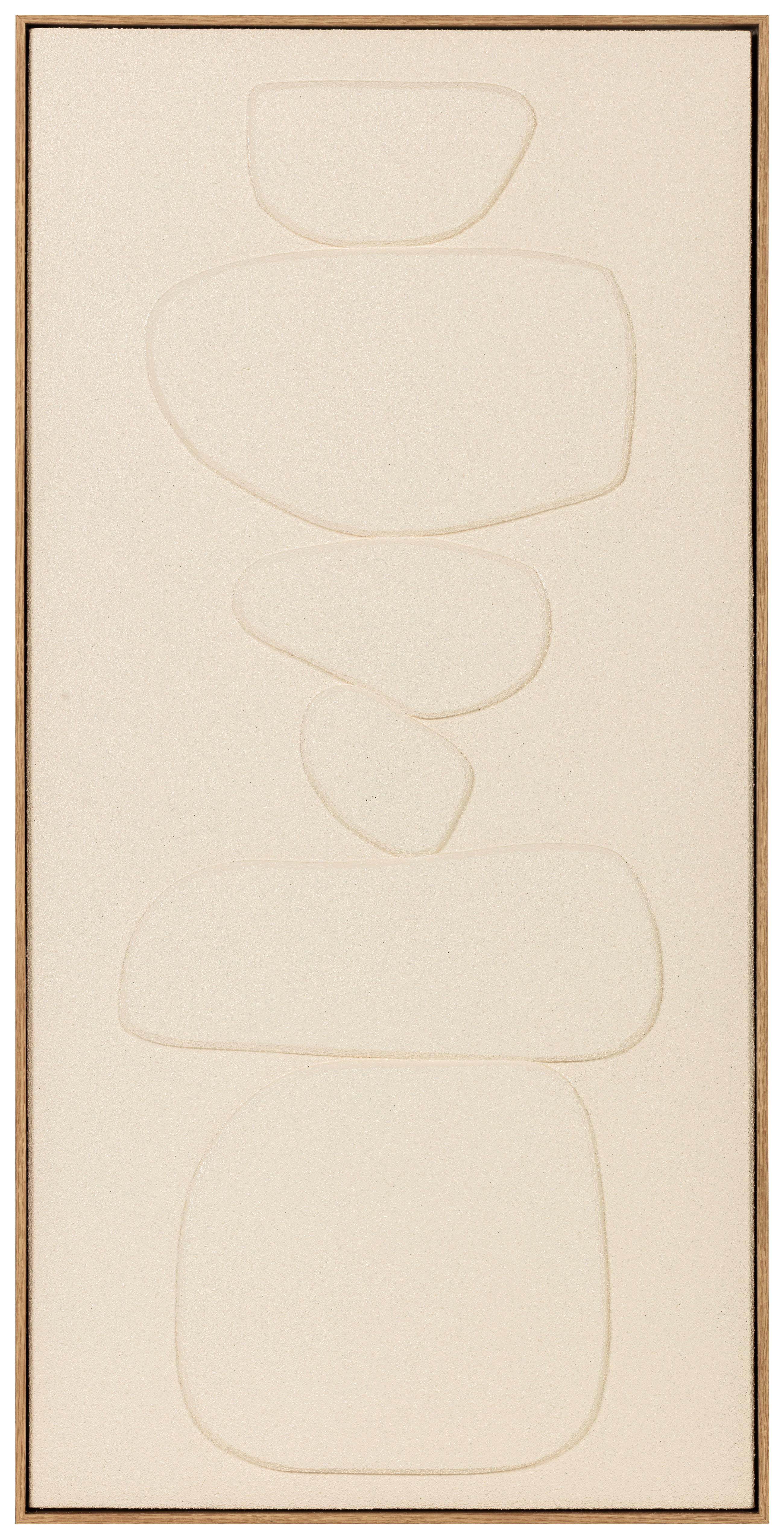 Slika Sa Ramom 60x120cm Petro - bež, Konvencionalno, drvo/tekstil (60/120/4,5cm) - Mömax