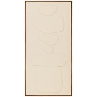 Slika Sa Ramom 60x120cm Petro - bež, Konvencionalno, drvo/tekstil (60/120/4,5cm) - Mömax