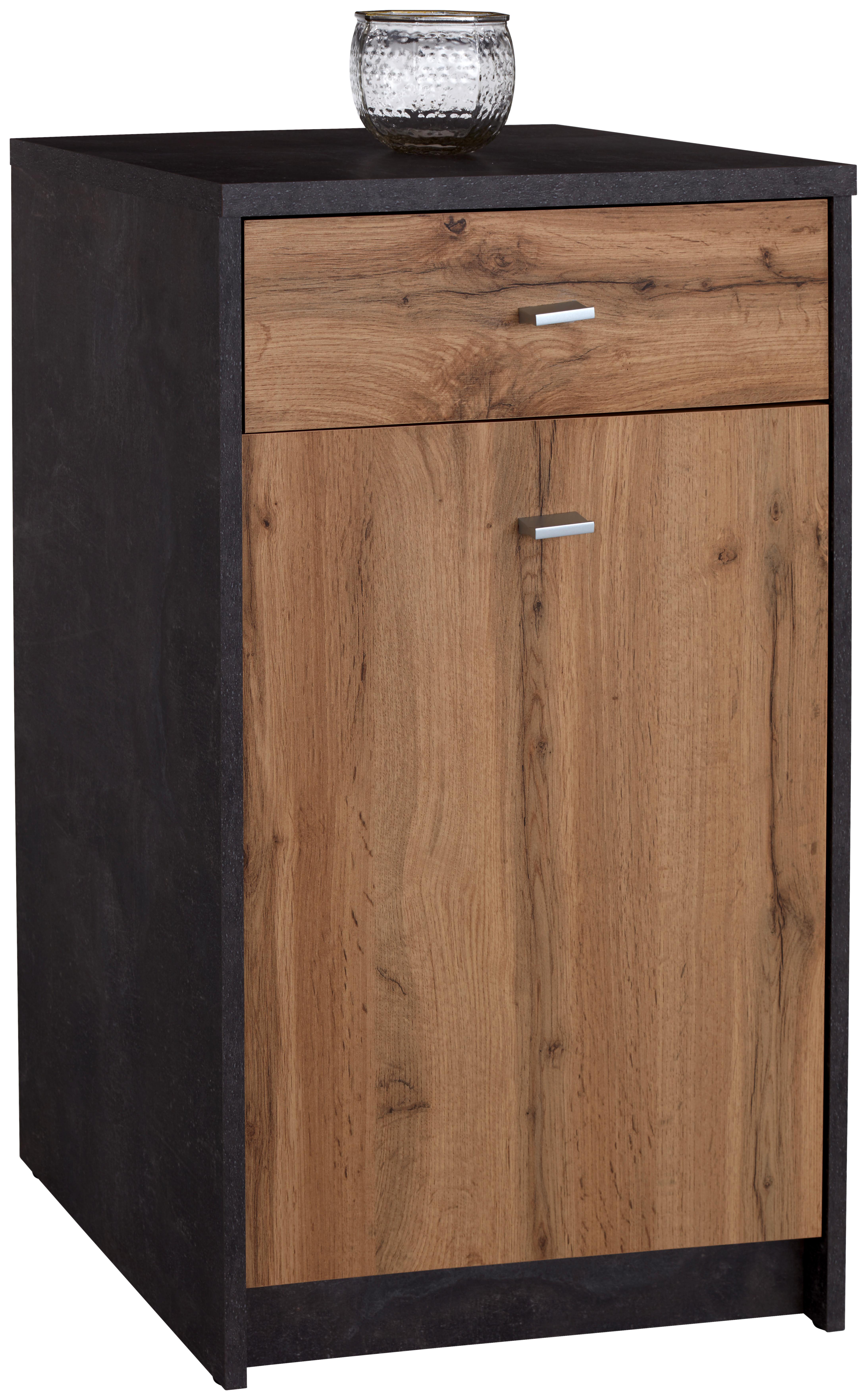 Comodă 4 YOU - culoare lemn stejar, Modern, material pe bază de lemn (50/85,4/34,6cm) - Modern Living