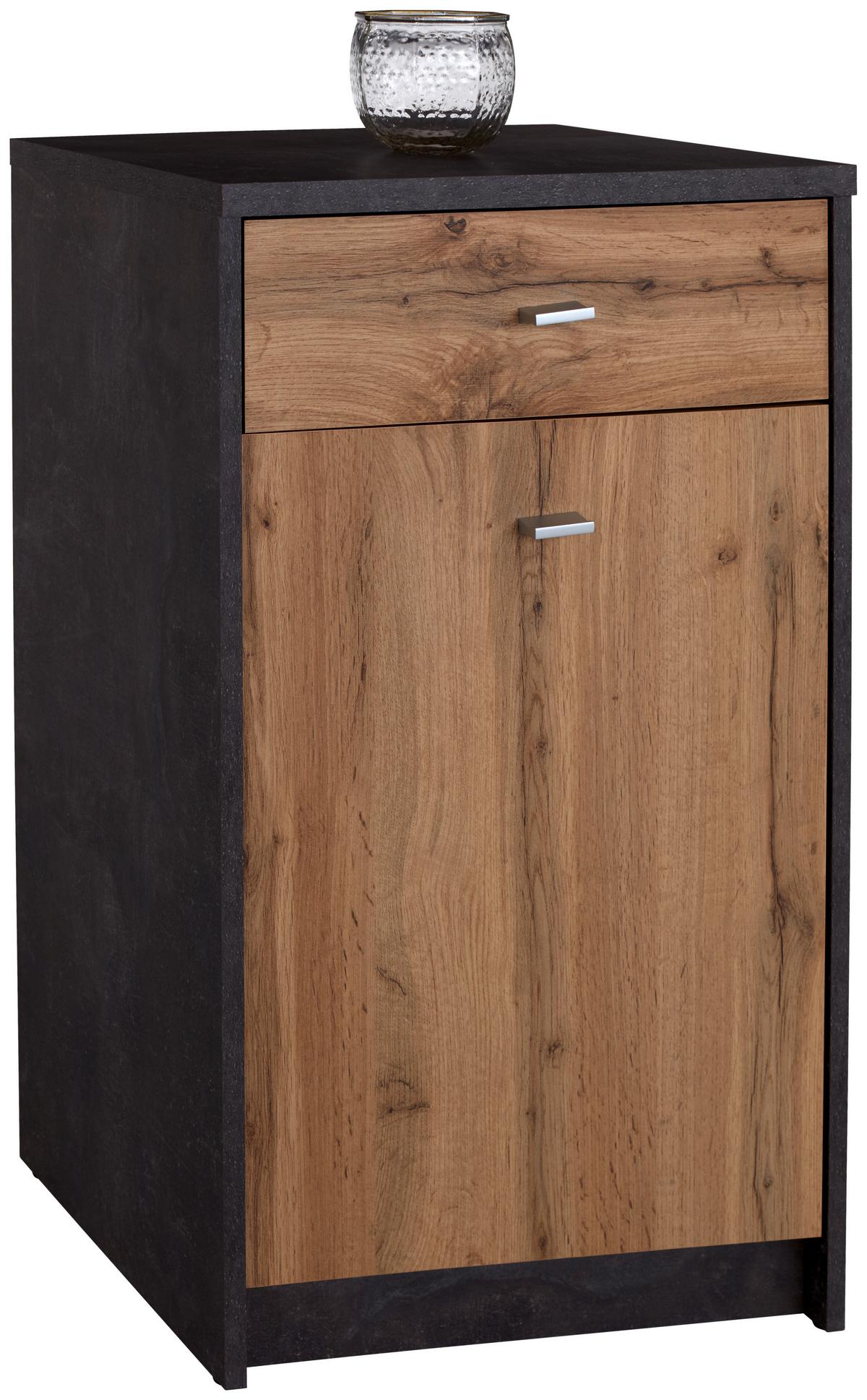 Comodă 4 YOU - culoare lemn stejar, Modern, material pe bază de lemn (50/85,4/34,6cm) - Modern Living