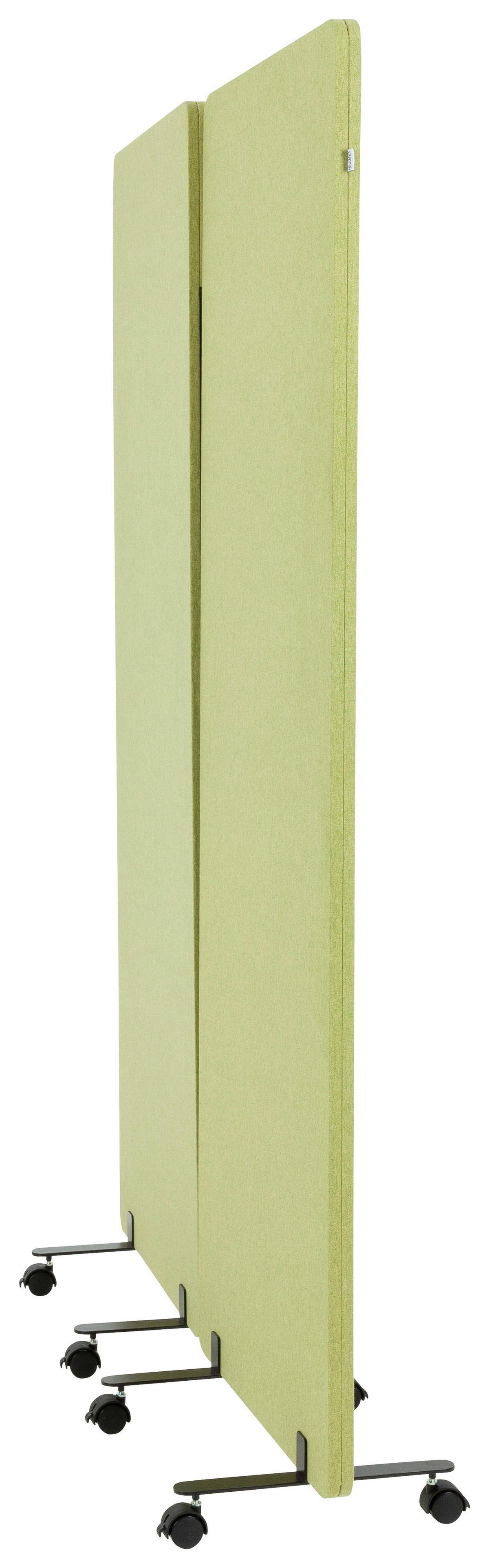 Pregradna Stena Flexmiut, Svetlo Zelena - svetlo zelena, Basics, kovina/umetna masa (60/177/35cm) - MID.YOU