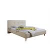 Polsterbett Slade Beige ca. 100x200 cm - Beige/Naturfarben, MODERN, Holz/Textil (100/200cm) - Livetastic
