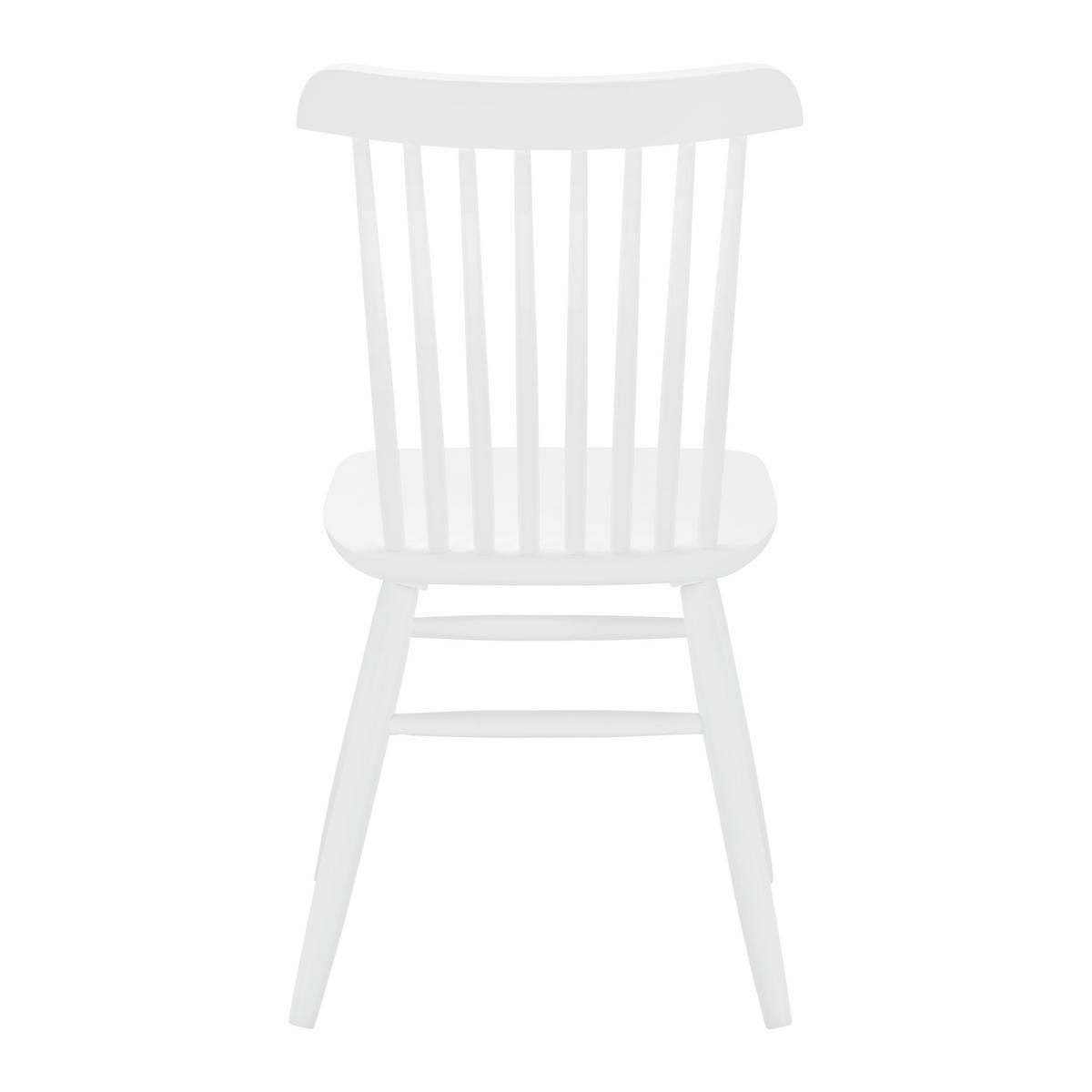 ZESTAW KRZESEŁ PEDRO - biały, Modern, drewno (48/89/52cm) - Bessagi Home