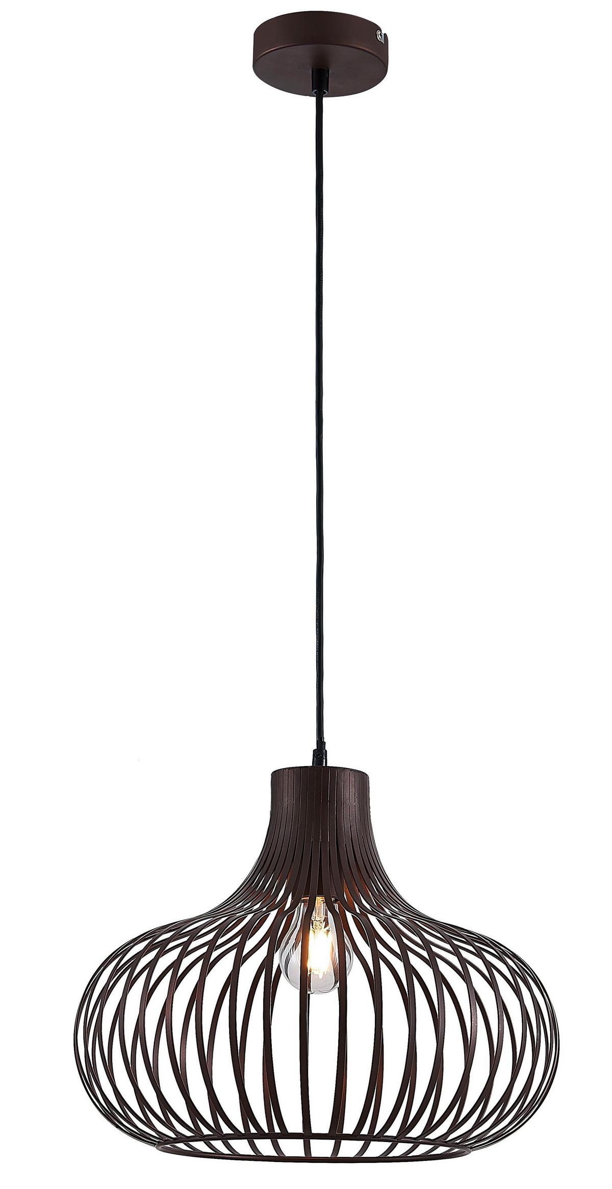 LAMPA WISZĄCA 33370111X MATEO - kolor rdzawy, Basics, metal (40/150cm)