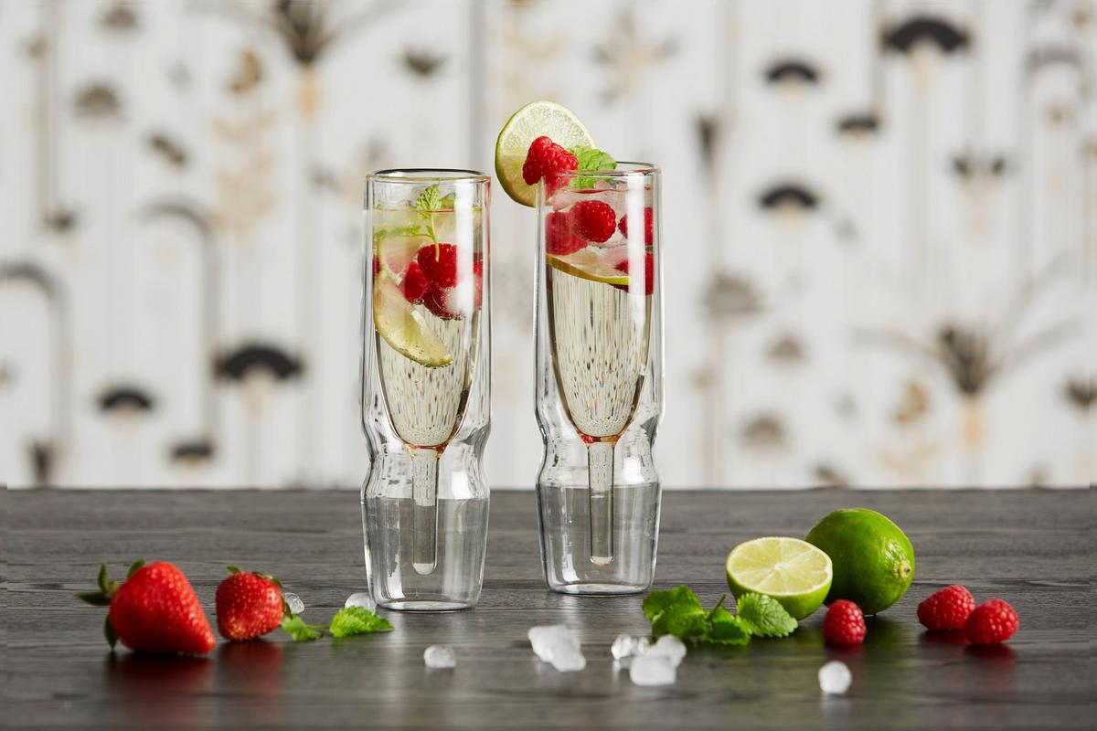 Sektglas Fusion ca. 190ml, 2 Stk. - Klar, Modern, Glas - Premium Living