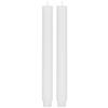 Stabkerze Diana Weiß, 2er Set - Weiß, KONVENTIONELL (2,8/26,5cm) - Mömax