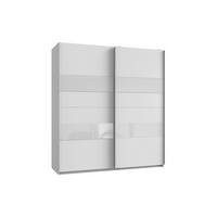 Dulap cu uși culisante ALTONA - alb, material pe bază de lemn (180/200/64cm) - Modern Living