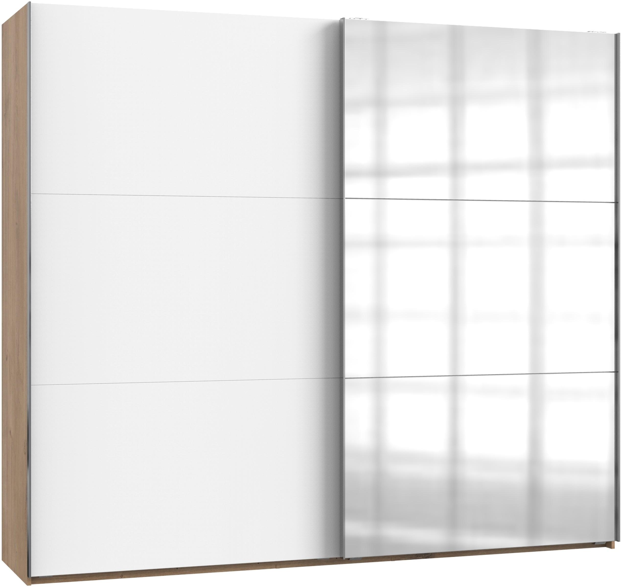 Ormar S Kliznim Vratima Level 36a - bijela/boje hrasta, Moderno, drvni materijal (250/216/65cm) - MID.YOU