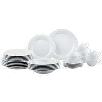 SERWIS OBIADOWO-ŚNIADANIOWY YONO NOVO ROSENTHAL - biały, Basics, ceramika (40/40/30cm) - Rosenthal