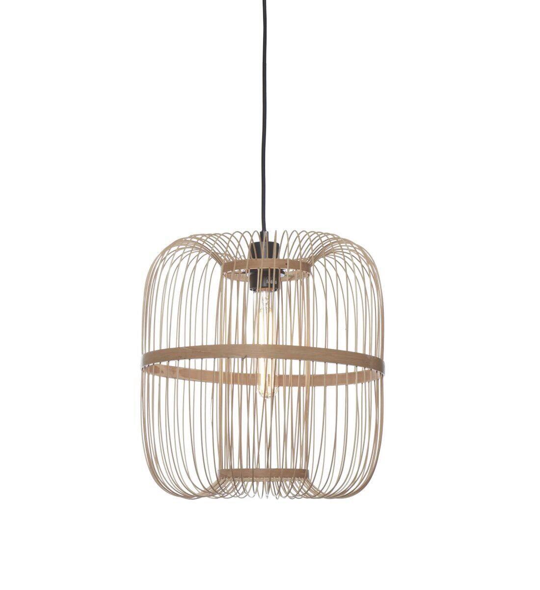 Viseča Svetilka Hokkaido, Naravna Barva - naravne barve, Trend (25/38cm) - Good & Mojo