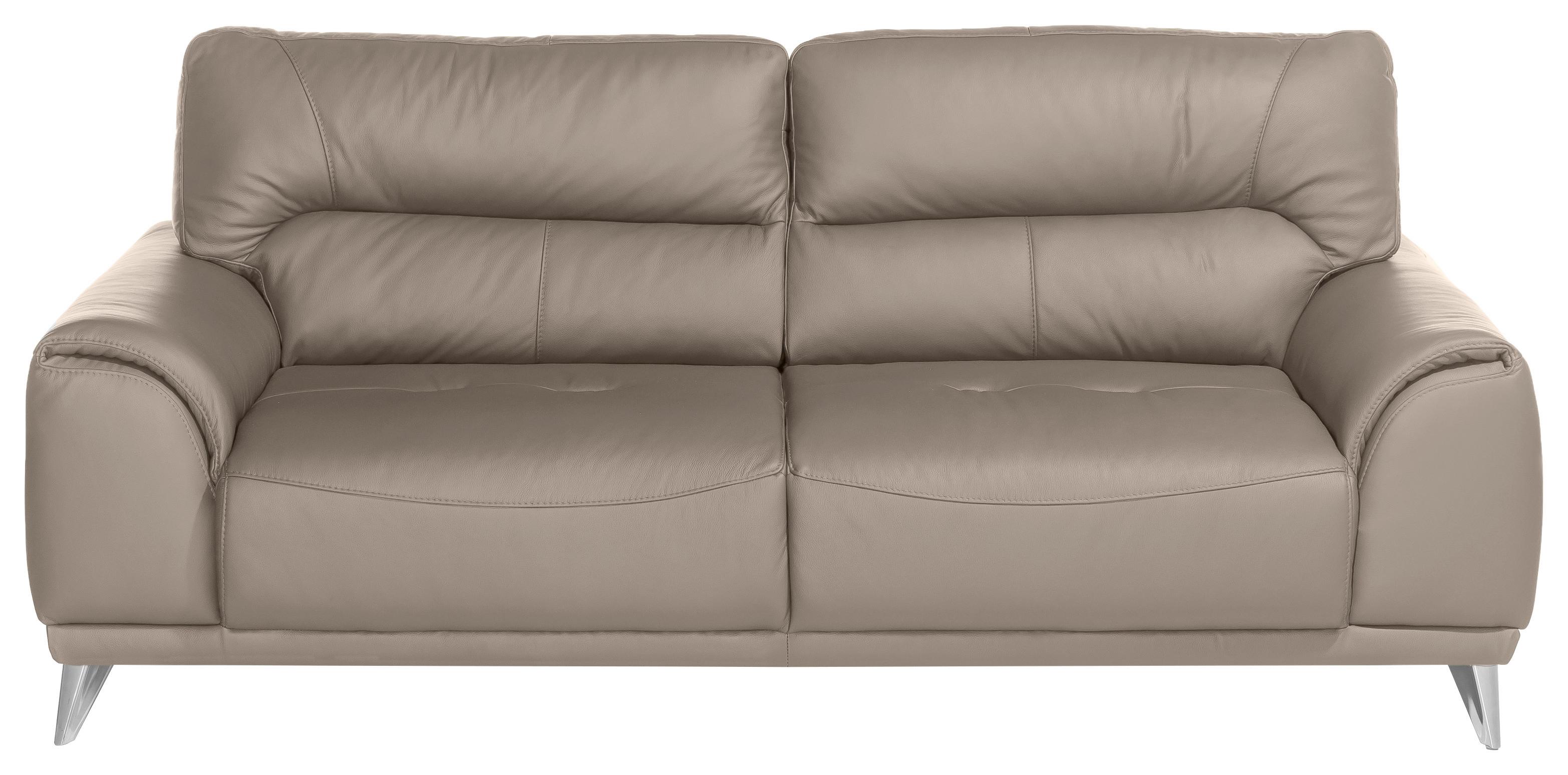 Trosjed Sofa Frisco - boje pijeska/boje kroma, Modern, tekstil/metal (210/92/96cm) - MID.YOU