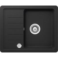 Spüle Toronto 100 in Schwarz - Schwarz, MODERN, Stein (62/50cm) - Sistant