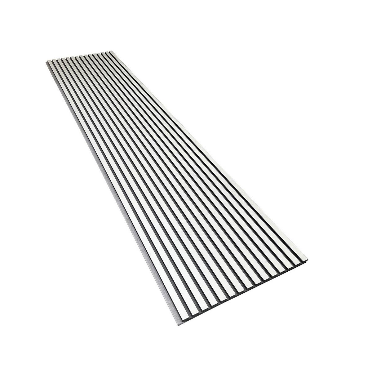 Akusztikus Fali Panel Echo - fehér, Modern, műanyag/faalapú anyag (1,44qm)