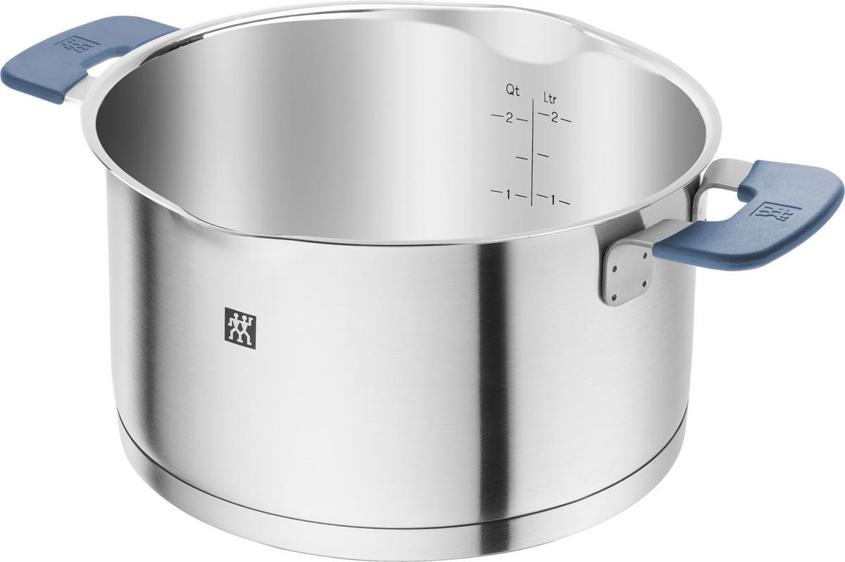 ZESTAW GARNKÓW 1029887 ZWILLING - pastelowy błękit, metal/szkło - Zwilling