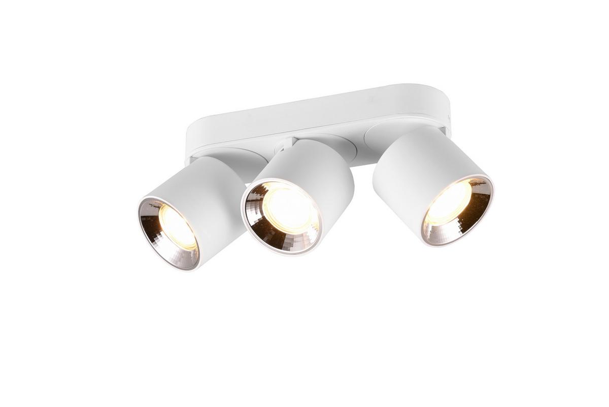 Strahler Guayana Weiß max. 10 Watt - Weiß, Basics, Metall (27,3/12/8,7cm) - Trio Leuchten