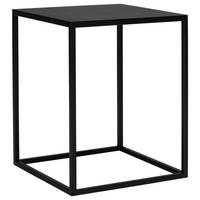 STOLIK BOCZNY PINO 4 - czarny, Design, metal (40/40/50cm) - Johann Jakob