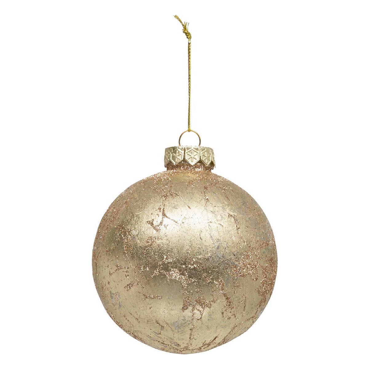 Glob de Crăciun cca. 10 cm Metallic - Modern, plastic (10cm)