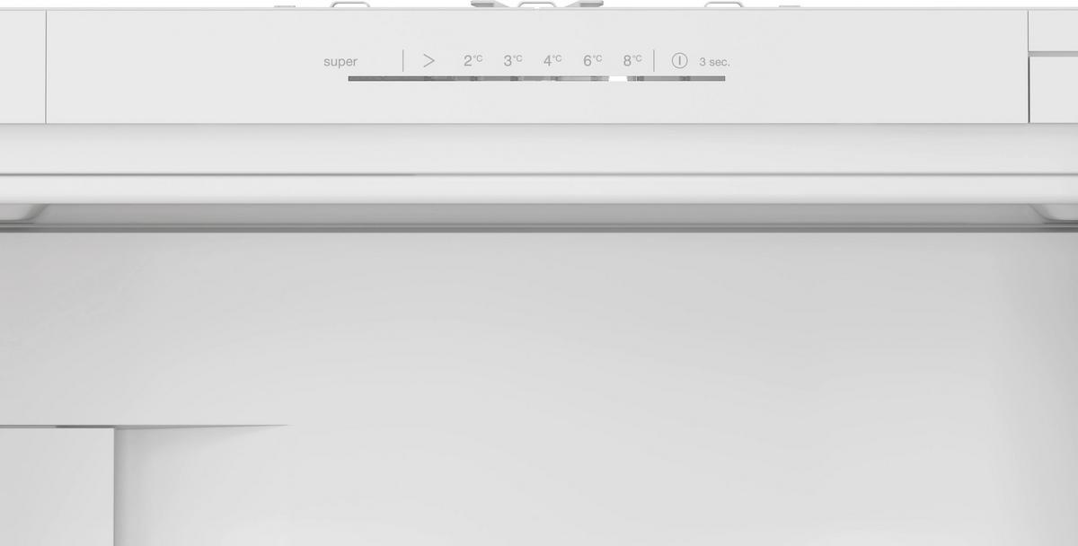 Kühlschrank KIL82NSE0 - Weiß Hochglanz/Weiß, MODERN, Metall (54,1/177,2/54,8cm) - Bosch