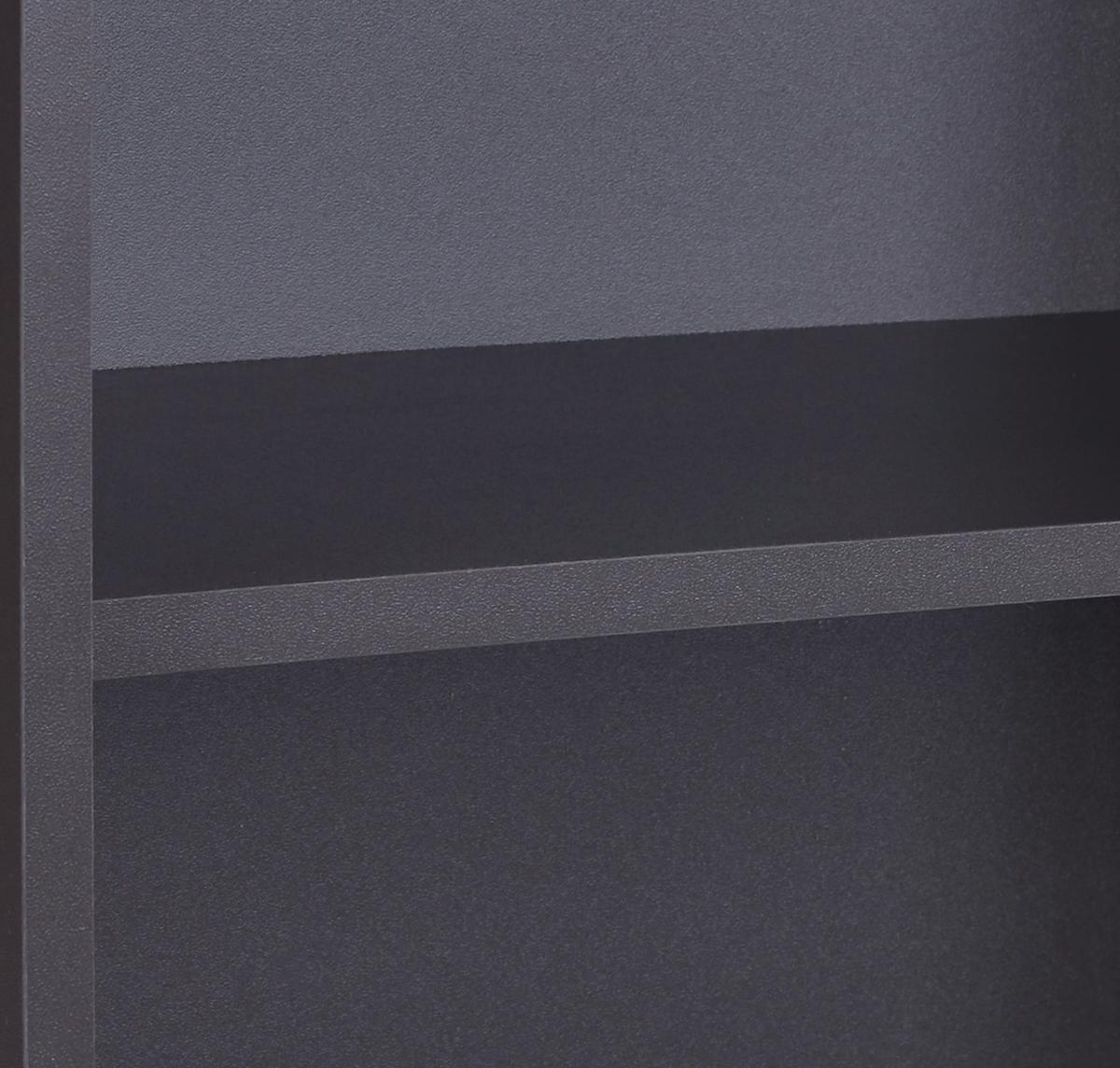 Regal Box - boje grafita, Moderno, drvni materijal (46/46/25cm) - Modern Living