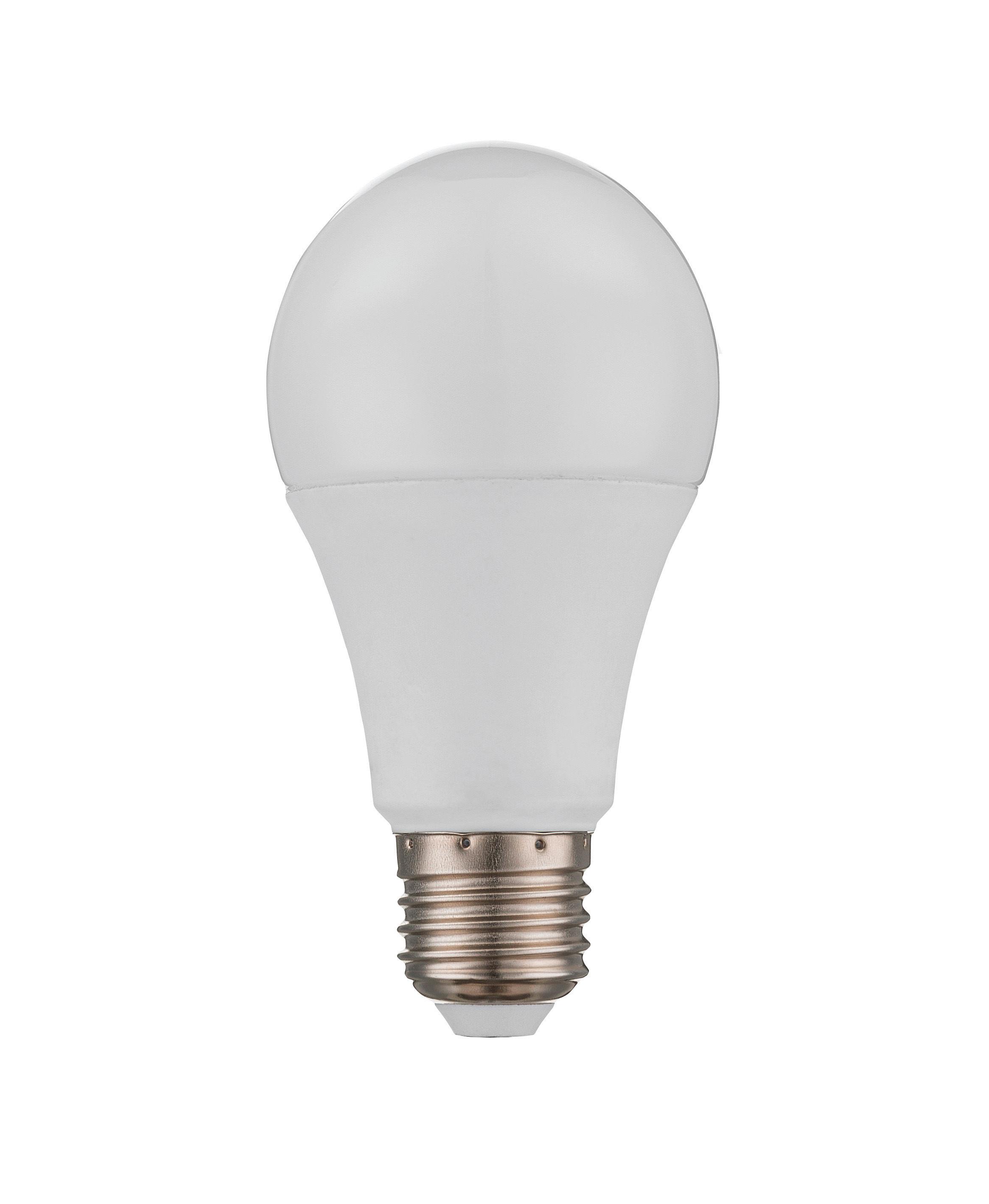 LED Fényforrás 9w E27 - opál, műanyag (6/10,5cm)