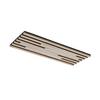 LED-TAKLAMPA PANI - svart/ekfärgad, Modern, metall/trämaterial (72/26,5/5,5cm) - Mömax