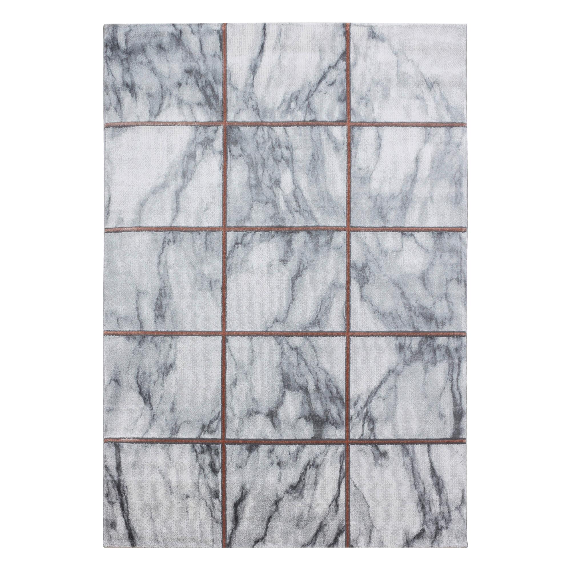 Webteppich Naxos Bronzefarben ca. 200x290cm - Bronzefarben, Design, Textil (200/290cm)