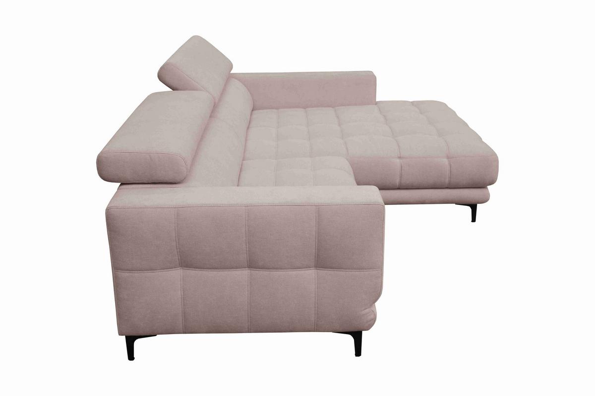 Sarokkanapé Aspen - bézs, Konventionell, faalapú anyag/textil (264/192cm)