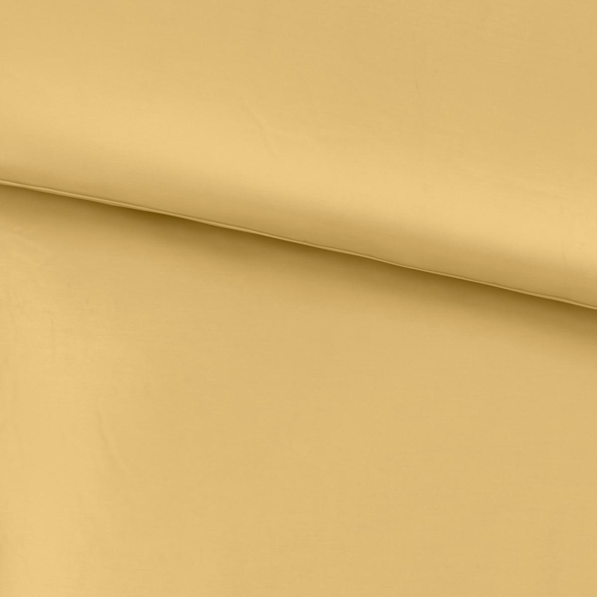 Bettwäsche Bio-Eva in Gelb ca. 135x200cm - Gelb, MODERN, Textil (135/200cm) - ecoTree