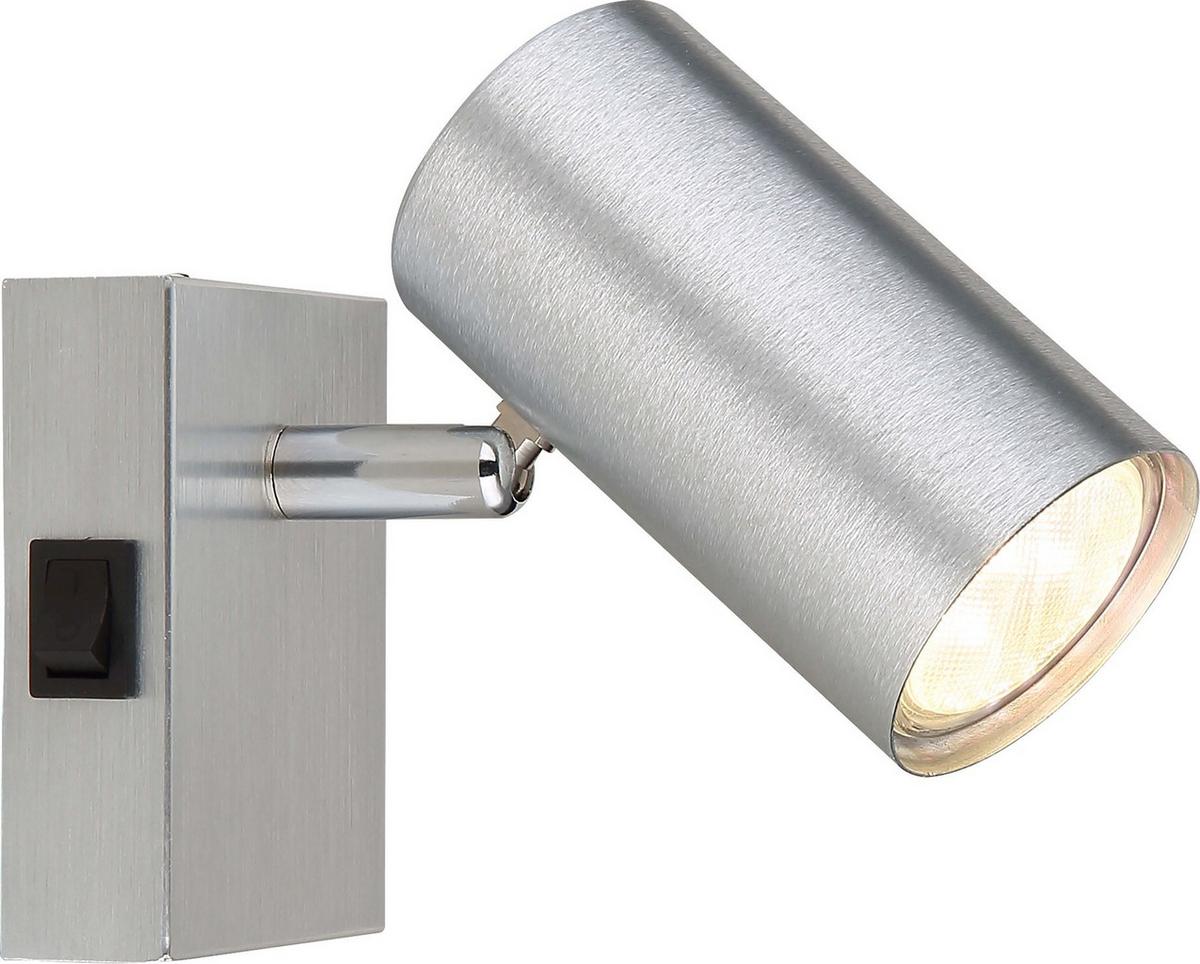 LAMPA REFLEKTOROWA ROCKET SILVER *SBN* - kolor aluminiowy, Basics, metal (7/3/10cm) - Novel