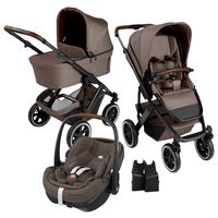 WÓZEK DZIECIĘCY - ZESTAW SALSA 5 AIR MAXI COSI - czarny/biały, Basics, metal/tkanina (95,5/63/118cm) - ABC Design