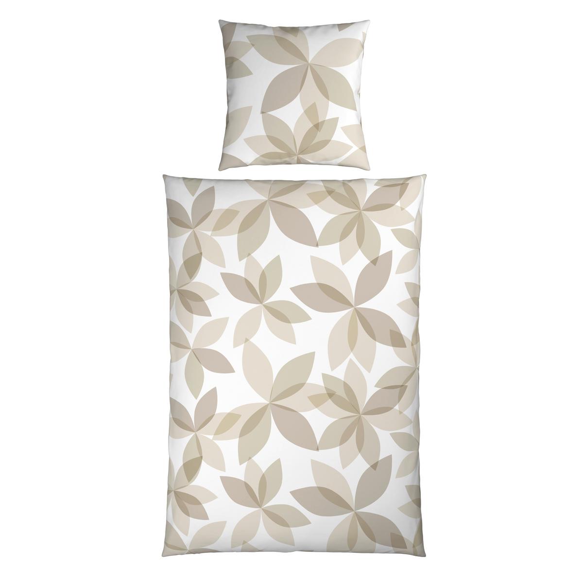 Bettwäsche Yuki Beige ca. 135x200cm - Beige, Textil (135/200cm) - Mömax