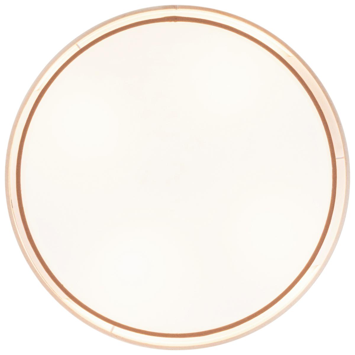 LAMPA SUFITOWA NOEMI - kremowy/terakota, Modern, tworzywo sztuczne/metal (45/13cm) - Novel