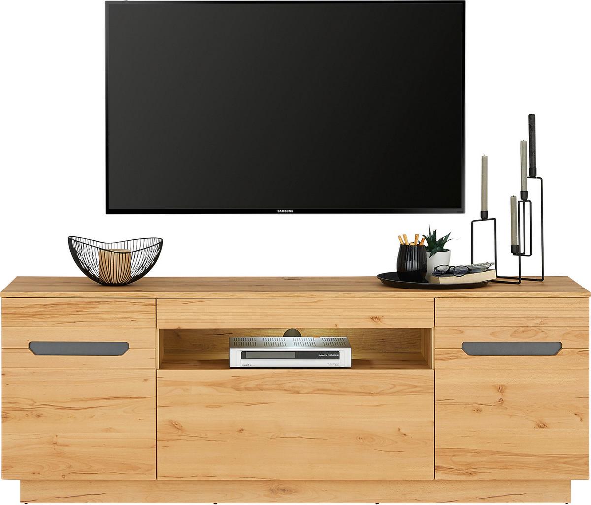 Tv-element Alana Crenata Dekor - Moderno, umetna masa/leseni material (176,6/64,9/50cm) - Mömax