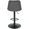 BARPALL NINO - grå/svart, Modern, metall/trä (46cm) - Mömax