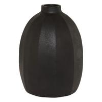 Vaza 42cm Ribb - antracit, Osnovno, kamen (32/42cm)