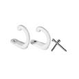 Privez Za Zaveso Piccolo - bela, kovina (2.5/2.9cm) - Mömax modern living Privez Za Zaveso Piccolo - bela, kovina (2.5/2.9cm) - Mömax modern living