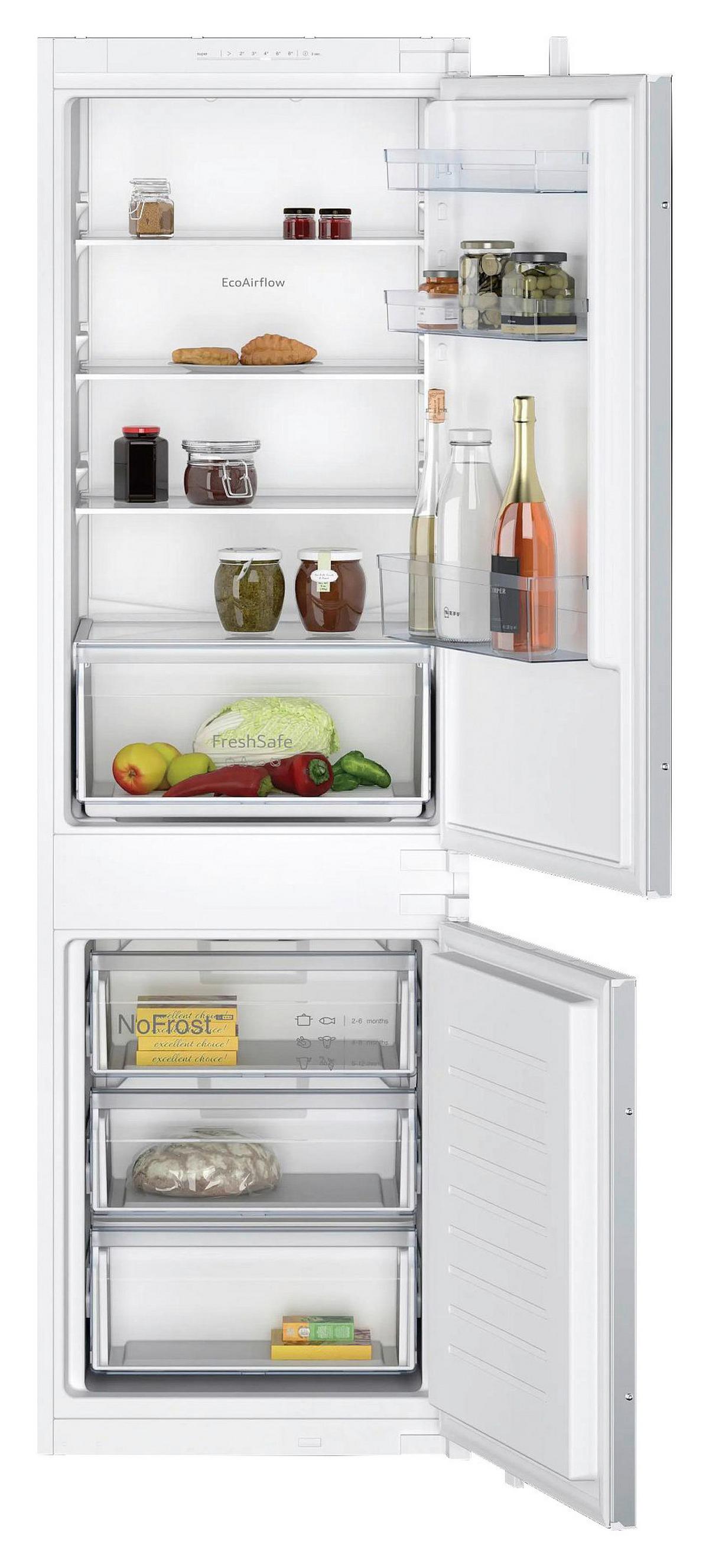 Kühl-Gefrier-Kombination KI7861SE0 Weiß - Weiß, MODERN, Metall (54,1/177,2/54,8cm) - Neff