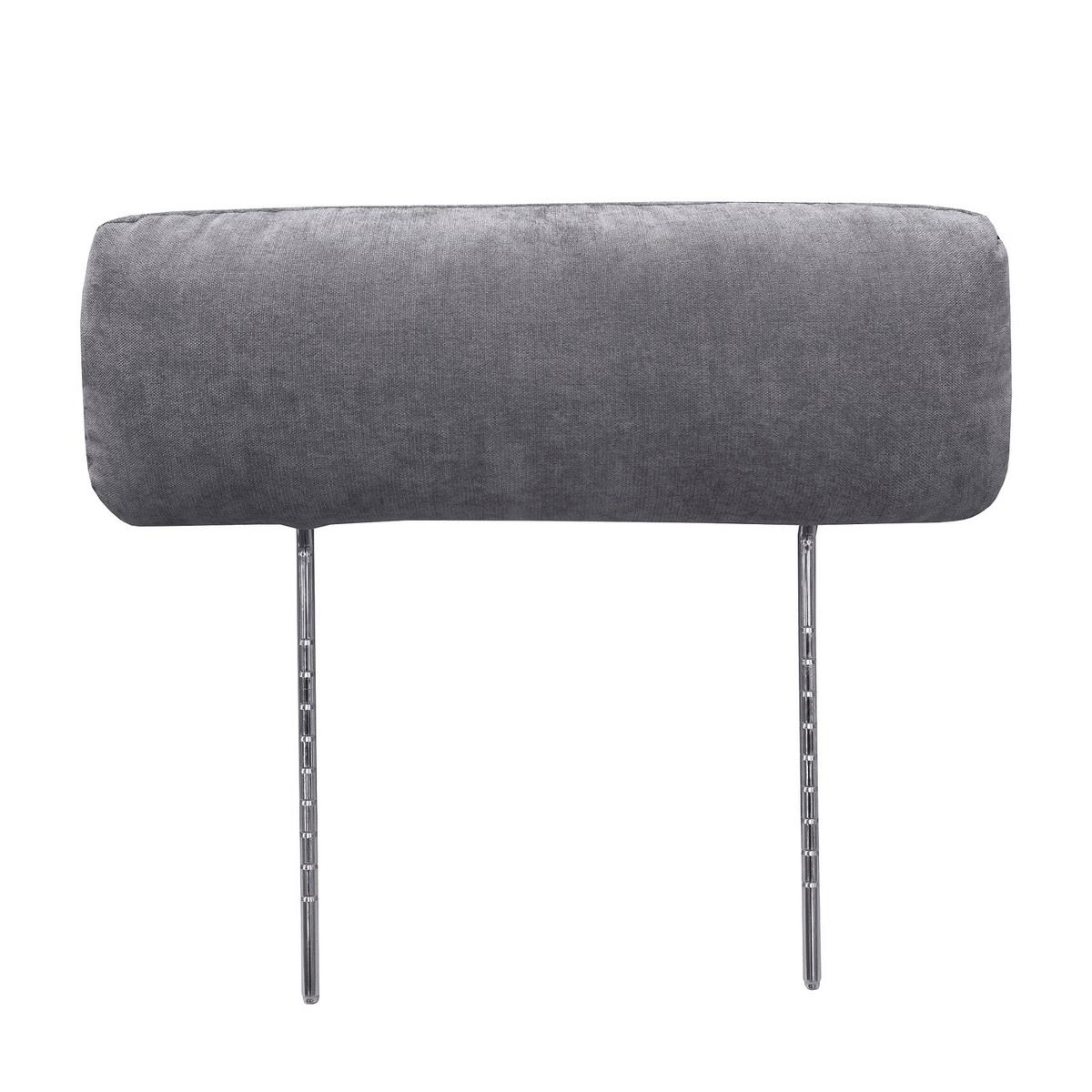 Fejtámla Baden - szürke, Design, textil/fém (52/20/15cm) - Premium Living