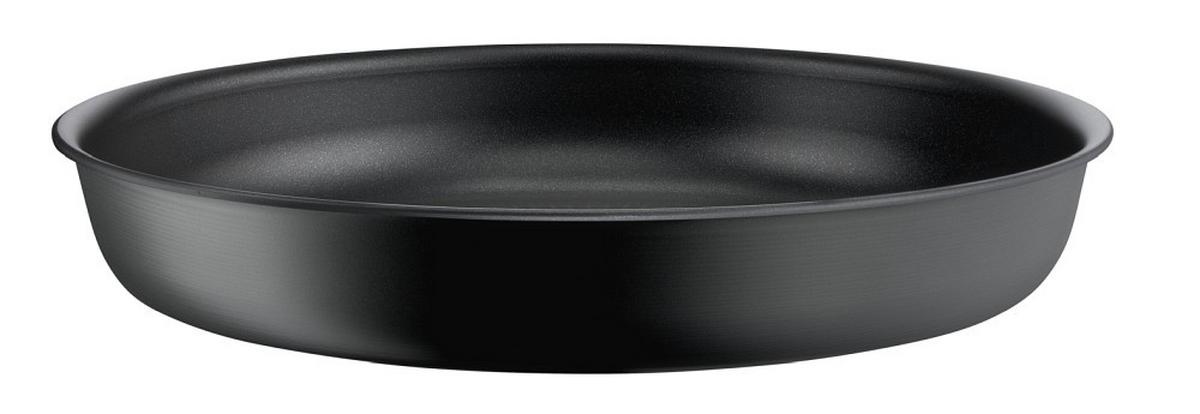 ZESTAW PATELNI L76495 TEFAL - ciemnoszary, Basics, metal - Tefal