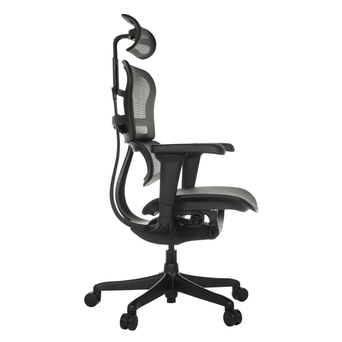 Drehstuhl Ergohuman Signature Gen2 Schwarz - Schwarz, MODERN, Kunststoff/Textil (69/119 - 138/65cm) - MID.YOU