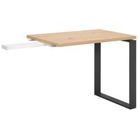 PŁYTA DOCZEPIANA DISEGNO - czarny/dąb artisan, Design, materiał drewnopochodny (90/60/75cm) - Carryhome